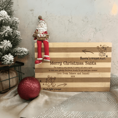 Personalised Christmas Eve Treat Board