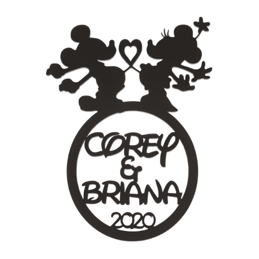Mickey & Minnie Couple ornament