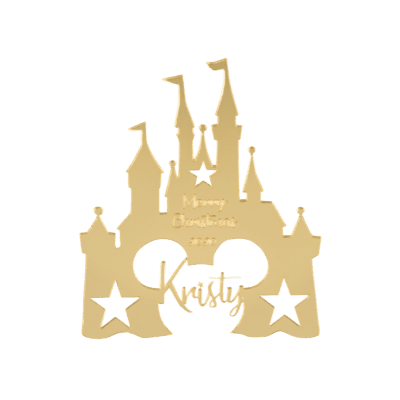 Disney Castle ornament