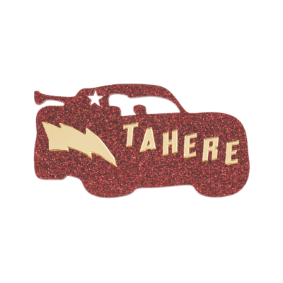 Lightning McQueen Personalised ornament