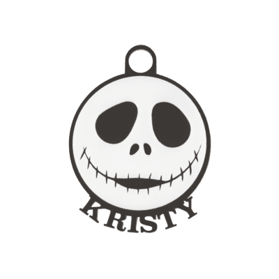 Jack Skellington Personalised Ornament