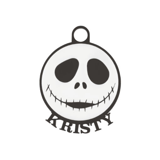 Jack Skellington Personalised Ornament