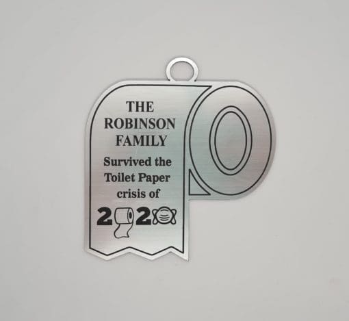 Personalised 2020 COVID edition ornament