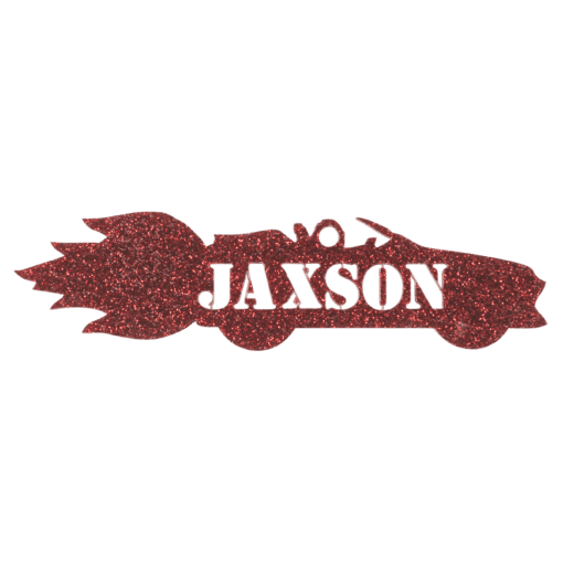 Personalised Racing Car Ornament