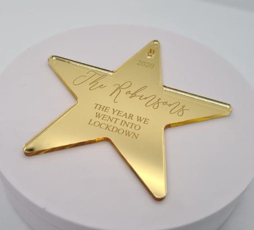 Personalised Covid Lockdown star - Image 2