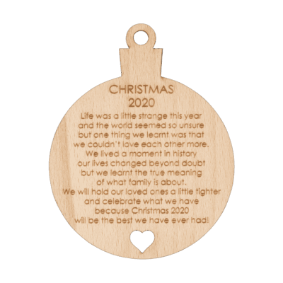 2020/ 2021 Christmas ornament