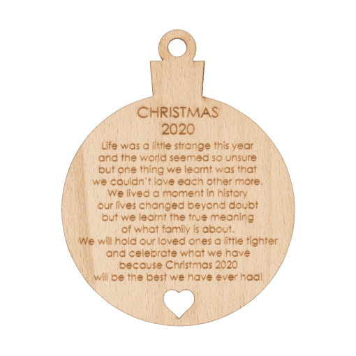 2020/ 2021 Christmas ornament