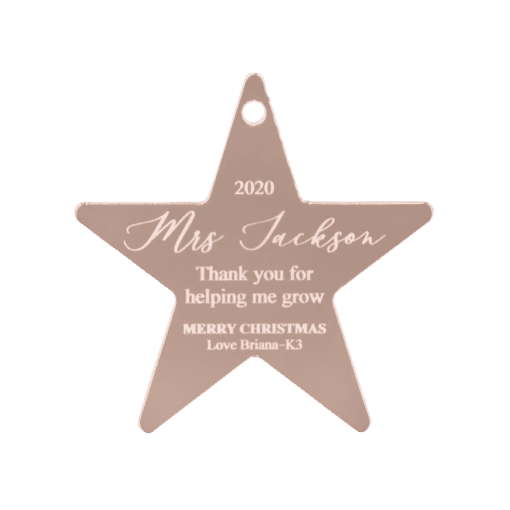 Thank you for helping me grow Teacher ornament