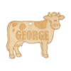 Personalised Cow ornament