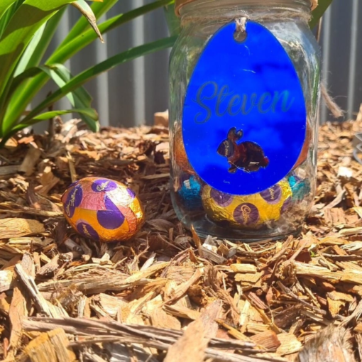 Acrylic Easter Egg gift tag - Image 6