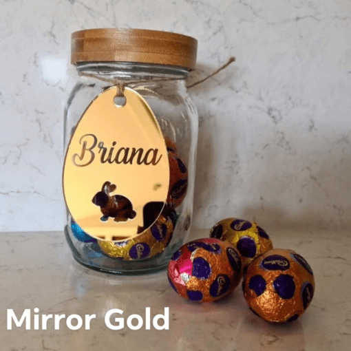 Acrylic Easter Egg gift tag - Image 12
