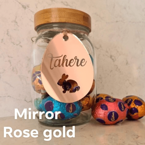Acrylic Easter Egg gift tag - Image 10