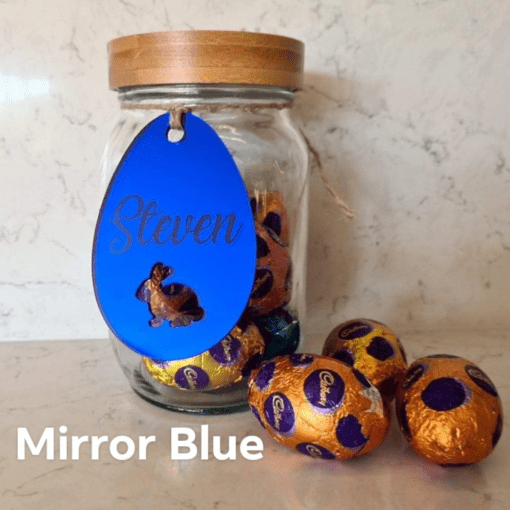 Acrylic Easter Egg gift tag - Image 8