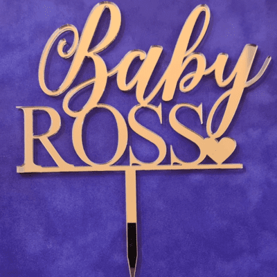 Baby shower Cake topper