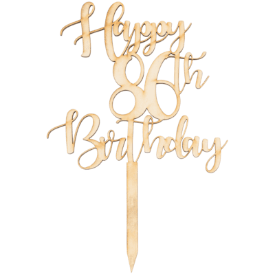 Custom Birthday Cake Topper