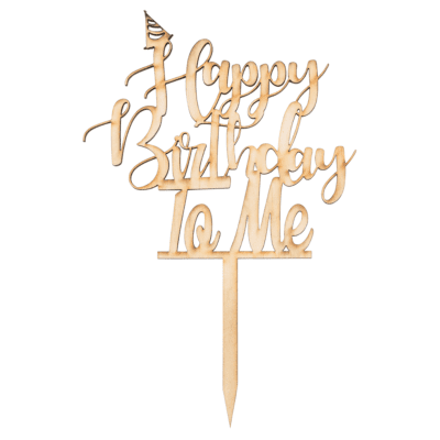 Custom Happy Birthday Cake Topper