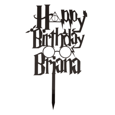 Custom Harry Potter Cake topper