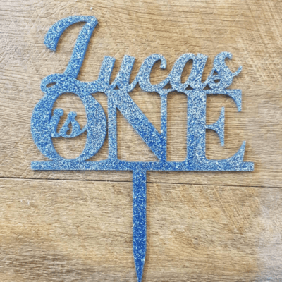 Personalised Cake topper - ONE