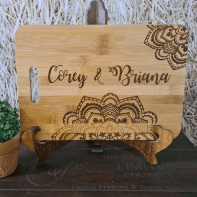 Personalised Mandala Cheeseboard