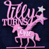 Personalised Unicorn Cake Topper with Stars - Image 3