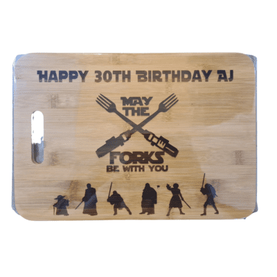 Star Wars Personalised Cheeseboard