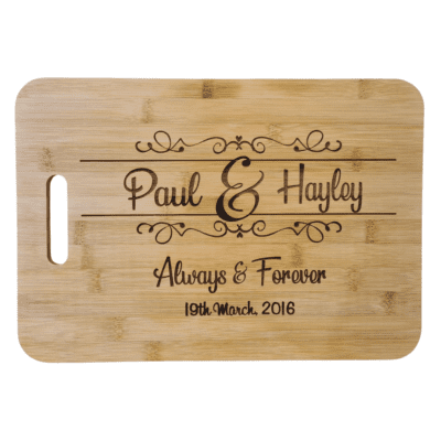 Personalised Always & Forever Cheeseboard