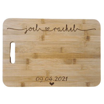 Personalised Couples cheeseboard