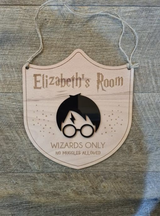 Wizards Only Harry Potter wall sign - Image 5