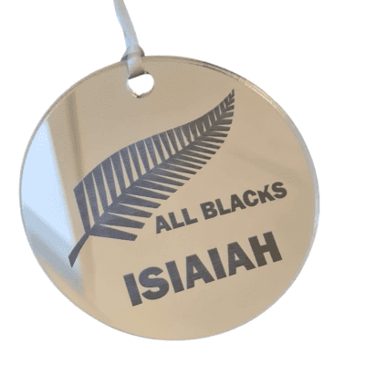 All Blacks Personalised ornament