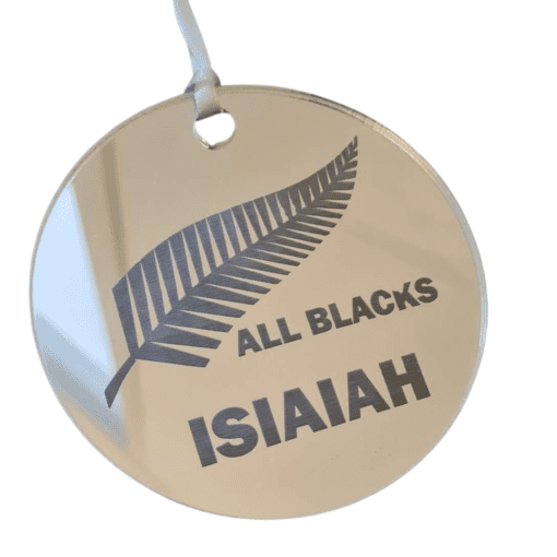 All Blacks Personalised ornament