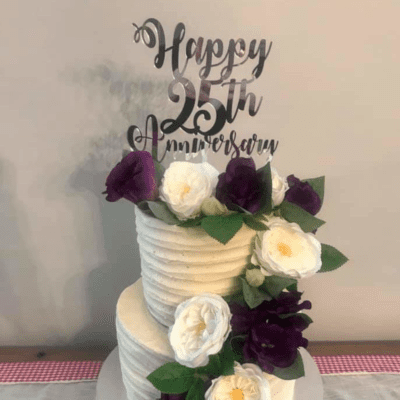 Anniversary Cake Topper