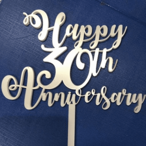 Anniversary Cake Topper - Image 2