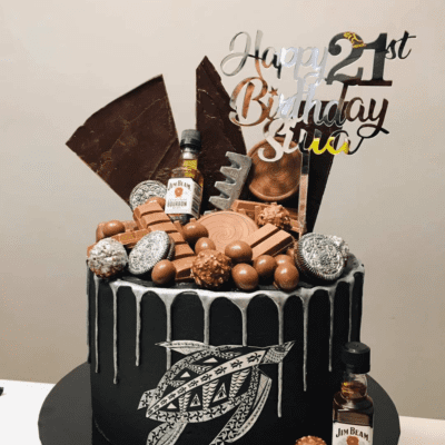 Happy Birthday personalised cake topper