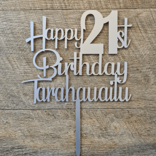 Personalised Birthday Cake Topper