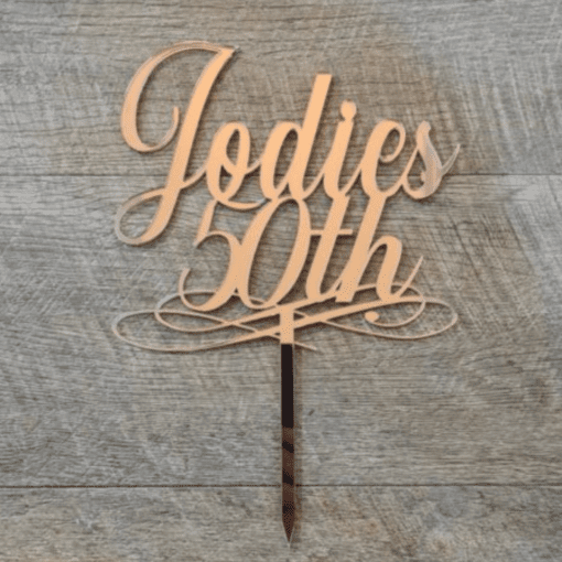 Personalised Birthday cake topper