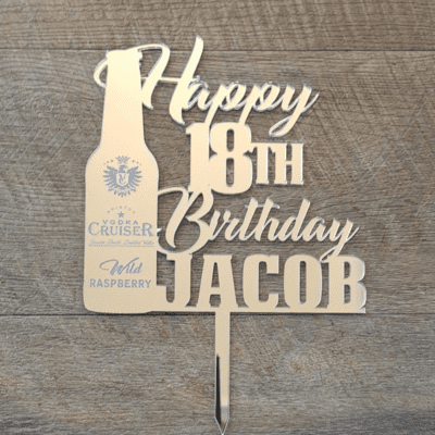 Personalised Cruiser Cake topper