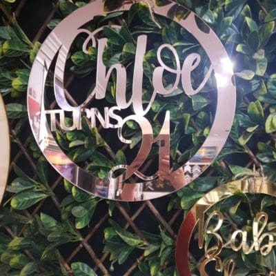 Custom Birthday Hoop