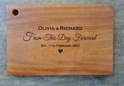 Personalised Wedding/Engagement cheeseboard