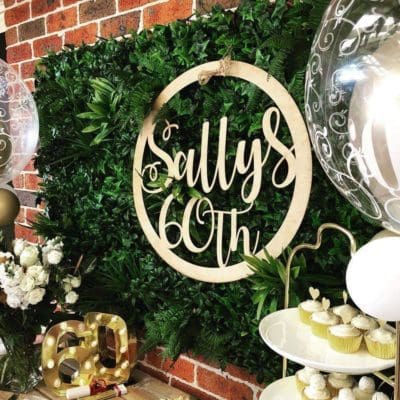 Personalised Birthday Hoop