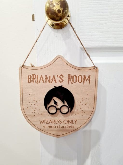 Wizards Only Harry Potter wall sign - Image 3