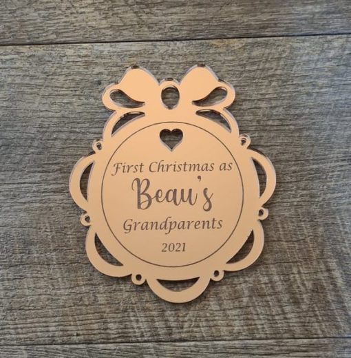 First Year as Grandparents ornament - Image 2