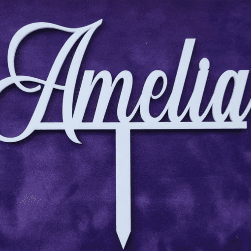 Personalised Name cake topper - Image 2