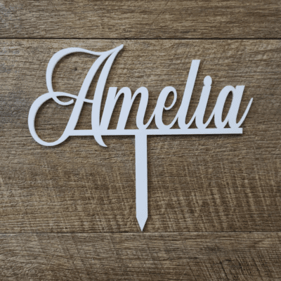 Personalised Name cake topper