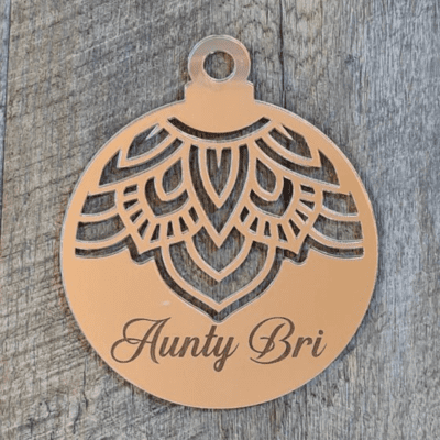 Decorative Bauble ornament