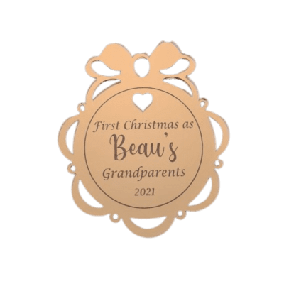 First Year as Grandparents ornament