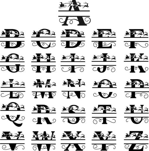 Christmas Monogram Bauble - Image 3