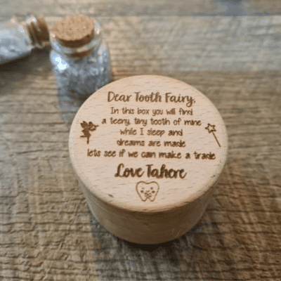 Personalised Tooth Fairy Box