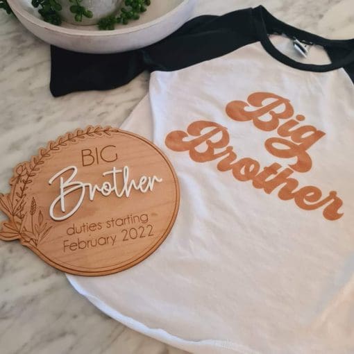 Sibling Pregnancy announcement disc - Image 3