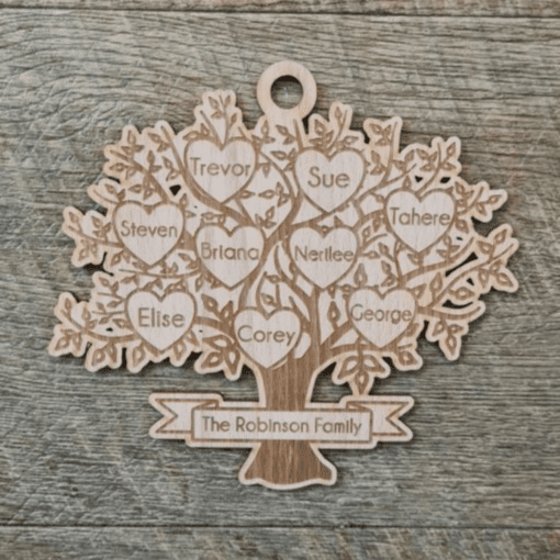 Personalised 2-25 Member Family Tree - Image 2