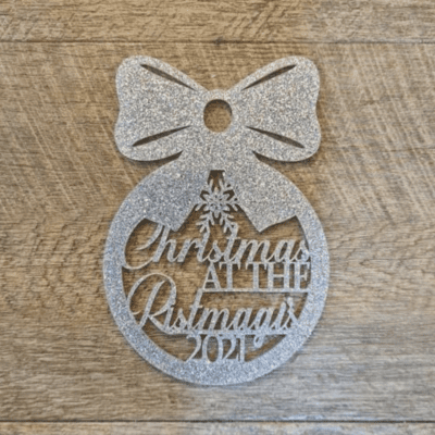 Personalised Christmas Bauble